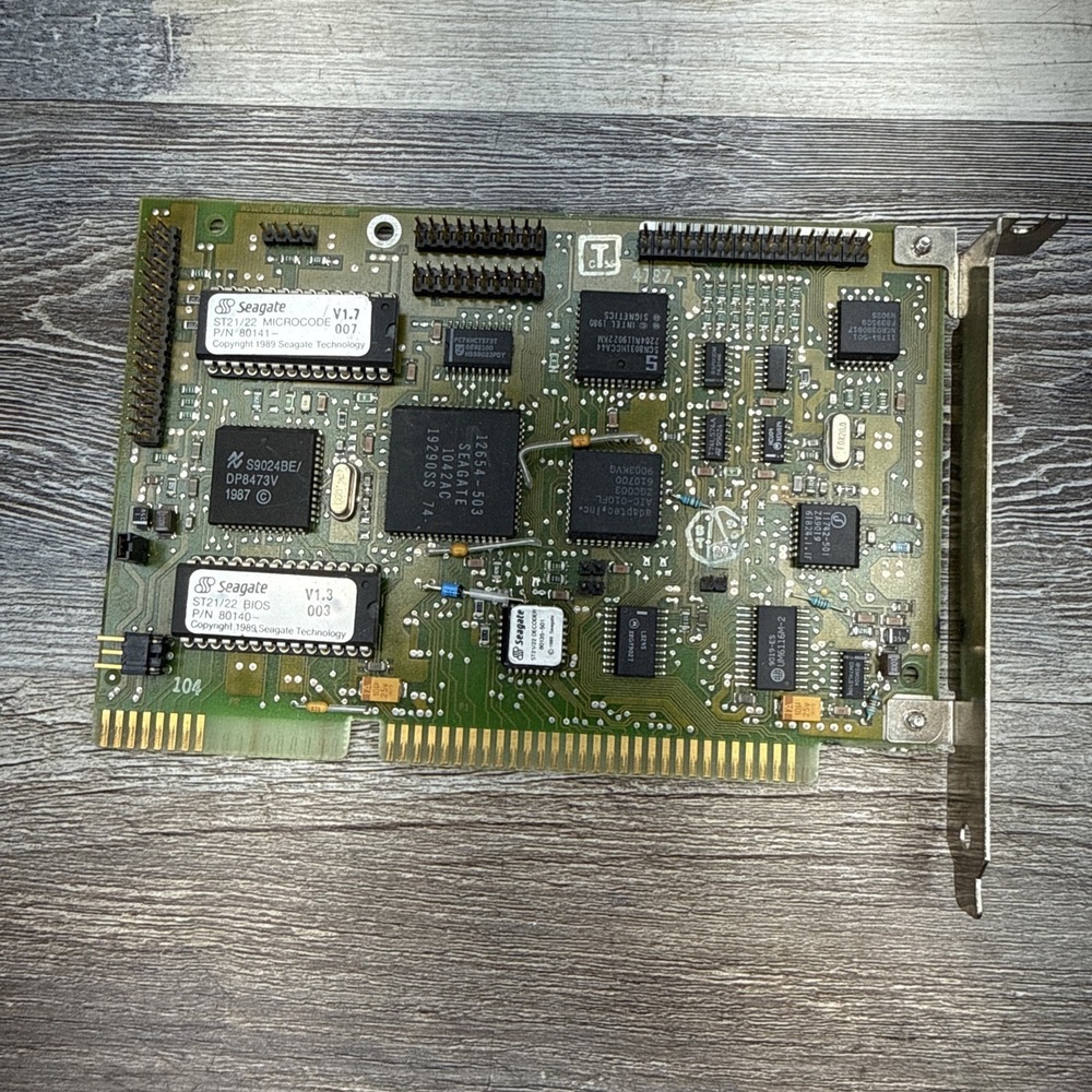 Vintage Seagate ST-21m/22M  controller PCB  ST21  ST22  untested - Parts/repairs